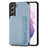 Funda Silicona Carcasa Ultrafina Goma con Magnetico S05D para Samsung Galaxy S23 Plus 5G Azul