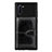 Funda Silicona Carcasa Ultrafina Goma con Magnetico S06D para Samsung Galaxy Note 10 5G Negro