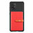 Funda Silicona Carcasa Ultrafina Goma con Magnetico S10D para Samsung Galaxy S10 Lite Rojo