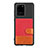 Funda Silicona Carcasa Ultrafina Goma con Magnetico S10D para Samsung Galaxy S20 Ultra 5G Rojo