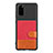 Funda Silicona Carcasa Ultrafina Goma con Magnetico S11D para Samsung Galaxy S20 5G Rojo