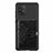 Funda Silicona Carcasa Ultrafina Goma con Magnetico S12D para Samsung Galaxy S10 Lite Negro