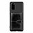 Funda Silicona Carcasa Ultrafina Goma con Magnetico S13D para Samsung Galaxy S20 5G Negro