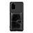 Funda Silicona Carcasa Ultrafina Goma con Magnetico S14D para Samsung Galaxy S20 Plus 5G Negro