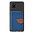 Funda Silicona Carcasa Ultrafina Goma con Magnetico S15D para Samsung Galaxy A81 Azul