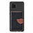 Funda Silicona Carcasa Ultrafina Goma con Magnetico S15D para Samsung Galaxy A81 Negro