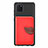 Funda Silicona Carcasa Ultrafina Goma con Magnetico S15D para Samsung Galaxy A81 Rojo