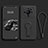 Funda Silicona Carcasa Ultrafina Goma con Soporte para Xiaomi Mi 12 Ultra 5G Negro