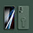 Funda Silicona Carcasa Ultrafina Goma con Soporte para Xiaomi Mi 13 Lite 5G Verde Noche