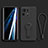 Funda Silicona Carcasa Ultrafina Goma con Soporte para Xiaomi Mi Mix 4 5G Negro
