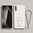 Funda Silicona Carcasa Ultrafina Goma con Soporte para Xiaomi Redmi 9T 4G Blanco