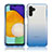 Funda Silicona Carcasa Ultrafina Transparente Goma Frontal y Trasera 360 Grados Gradiente JX1 para Samsung Galaxy A04s Azul