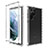 Funda Silicona Carcasa Ultrafina Transparente Goma Frontal y Trasera 360 Grados Gradiente M01 para Samsung Galaxy S25 Ultra 5G Claro