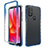 Funda Silicona Carcasa Ultrafina Transparente Goma Frontal y Trasera 360 Grados Gradiente para Motorola Moto G Power (2022) Azul