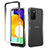 Funda Silicona Carcasa Ultrafina Transparente Goma Frontal y Trasera 360 Grados Gradiente para Samsung Galaxy A02s Gris Oscuro