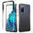 Funda Silicona Carcasa Ultrafina Transparente Goma Frontal y Trasera 360 Grados Gradiente para Samsung Galaxy S20 Lite 5G Gris Oscuro