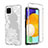 Funda Silicona Carcasa Ultrafina Transparente Goma Frontal y Trasera 360 Grados para Samsung Galaxy F42 5G Blanco