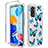 Funda Silicona Carcasa Ultrafina Transparente Goma Frontal y Trasera 360 Grados para Xiaomi Redmi Note 11 4G (2022) Azul