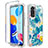 Funda Silicona Carcasa Ultrafina Transparente Goma Frontal y Trasera 360 Grados para Xiaomi Redmi Note 11 4G (2022) Azul Cielo