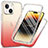 Funda Silicona Carcasa Ultrafina Transparente Goma Frontal y Trasera 360 Grados ZJ1 para Apple iPhone 14 Plus Rojo
