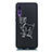 Funda Silicona Gel Goma Constelacion Carcasa S06 para Huawei P20 Pro Negro