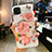 Funda Silicona Gel Goma Flores Carcasa H15 para Apple iPhone 11 Pro Rosa