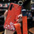 Funda Silicona Gel Goma Flores Carcasa K04 para Huawei P30 Pro New Edition Rojo