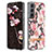Funda Silicona Gel Goma Flores Carcasa para Samsung Galaxy S21 Plus 5G Rosa