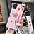 Funda Silicona Gel Goma Flores Carcasa para Xiaomi Mi 10 Lite Rosa