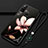 Funda Silicona Gel Goma Flores Carcasa S01 para Huawei Honor Play4T Naranja