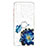 Funda Silicona Gel Goma Patron de Moda Carcasa con Anillo de dedo Soporte Y01X para Samsung Galaxy S20 5G Azul