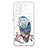 Funda Silicona Gel Goma Patron de Moda Carcasa con Anillo de dedo Soporte Y01X para Samsung Galaxy S20 5G Multicolor