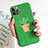 Funda Silicona Gel Goma Patron de Moda Carcasa H01 para Apple iPhone 11 Pro Verde