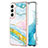 Funda Silicona Gel Goma Patron de Moda Carcasa para Samsung Galaxy S21 5G Multicolor