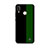 Funda Silicona Gel Goma Patron de Moda Carcasa S01 para Huawei P20 Lite Verde