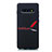 Funda Silicona Gel Goma Patron de Moda Carcasa S01 para Samsung Galaxy S10 Plus Rojo