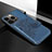 Funda Silicona Gel Goma Patron de Moda Carcasa S02 para Apple iPhone 14 Pro Max Azul