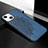 Funda Silicona Gel Goma Patron de Moda Carcasa S05 para Apple iPhone 14 Azul