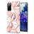 Funda Silicona Gel Goma Patron de Moda Carcasa Y02B para Samsung Galaxy S20 Lite 5G Rosa