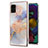 Funda Silicona Gel Goma Patron de Moda Carcasa Y03B para Samsung Galaxy A51 5G Purpura Claro