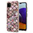 Funda Silicona Gel Goma Patron de Moda Carcasa Y03B para Samsung Galaxy F42 5G Marron