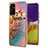Funda Silicona Gel Goma Patron de Moda Carcasa Y03B para Samsung Galaxy Quantum2 5G Multicolor