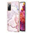 Funda Silicona Gel Goma Patron de Moda Carcasa Y05B para Samsung Galaxy S20 Lite 5G Rosa