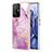 Funda Silicona Gel Goma Patron de Moda Carcasa Y05B para Xiaomi Mi 11T Pro 5G Purpura Claro
