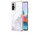 Funda Silicona Gel Goma Patron de Moda Carcasa Y05B para Xiaomi Redmi Note 10 Pro Max Blanco