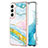 Funda Silicona Gel Goma Patron de Moda Carcasa Y11B para Samsung Galaxy S21 Plus 5G Multicolor