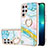 Funda Silicona Gel Goma Patron de Moda Carcasa Y16B para Samsung Galaxy S22 Ultra 5G Multicolor