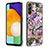 Funda Silicona Gel Goma Patron de Moda Carcasa YB6 para Samsung Galaxy A34 5G Purpura Claro