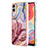 Funda Silicona Gel Goma Patron de Moda Carcasa YB7 para Samsung Galaxy A04E Multicolor