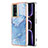 Funda Silicona Gel Goma Patron de Moda Carcasa YB7 para Xiaomi Poco F5 Pro 5G Azul